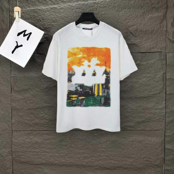 Picture of Louis Vuitton T Shirts Short _SKU(LVXS-LtptxA64)8689